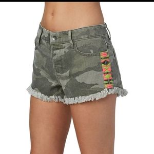 Roxy Breaking Camo Shorts